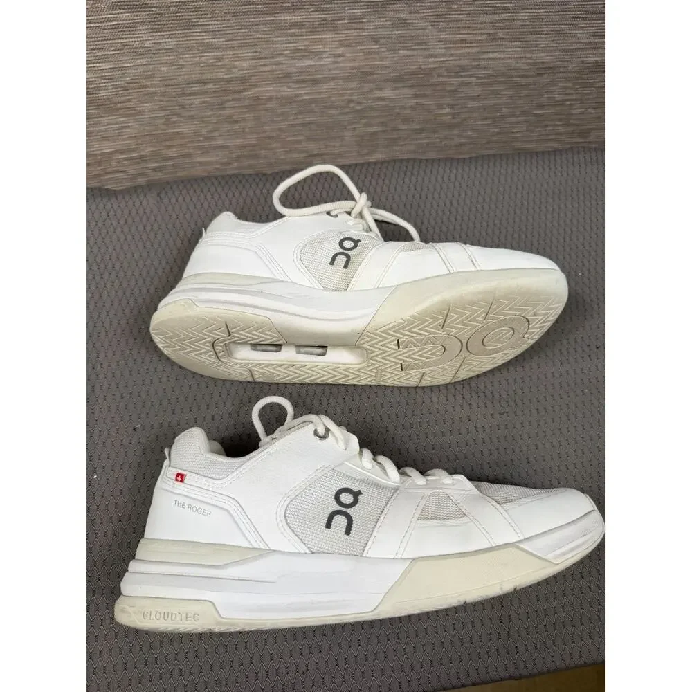 ON The Roger Clubhouse Pro White Ice Womens Size 9.5 Sneakers Shoes 3WD30050202